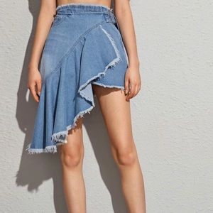 Short Jean Skirt